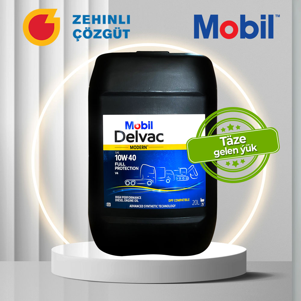 Mobil Delvac Modern 10W-40 Полная защита V4